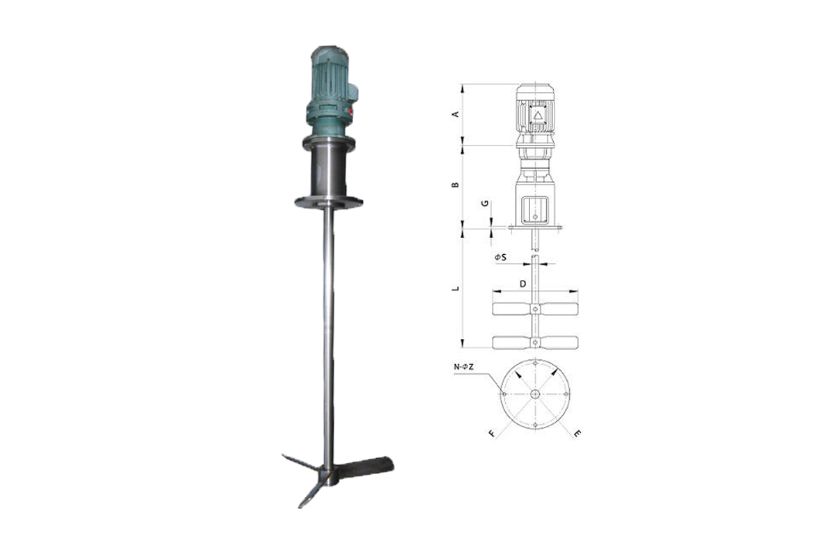 立式攪拌機(jī)圖片
